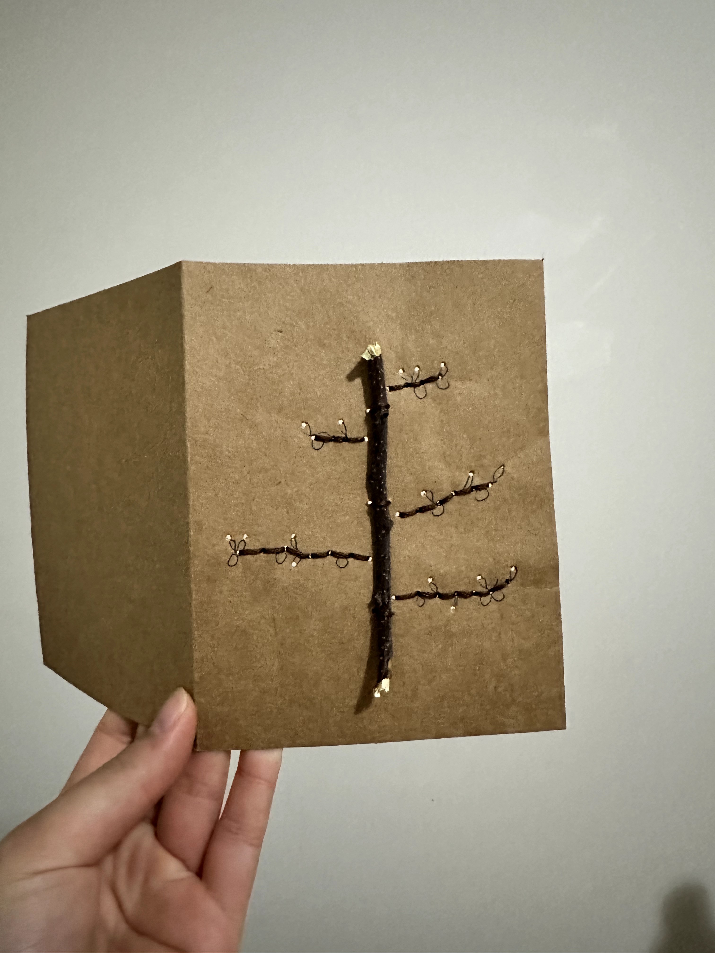 Orange Peach Tree Card - Image 10